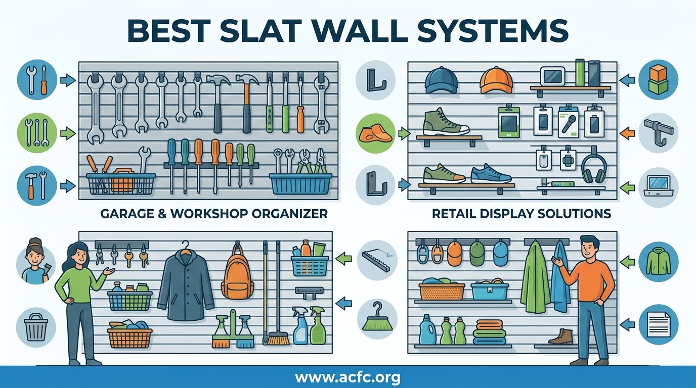 best slat wall systems