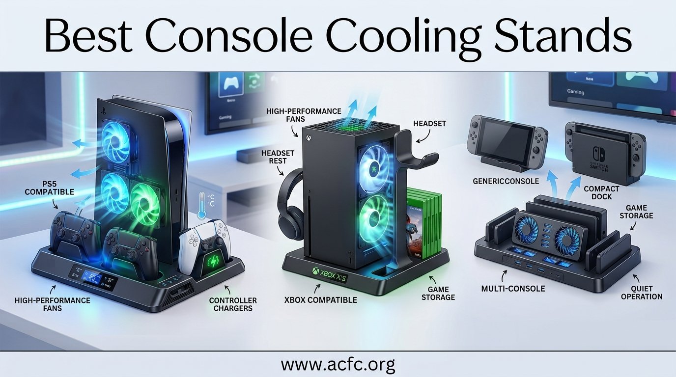 best console cooling stands