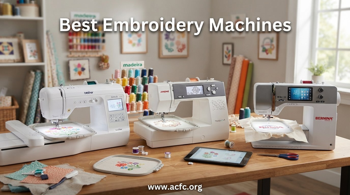 best embroidery machines