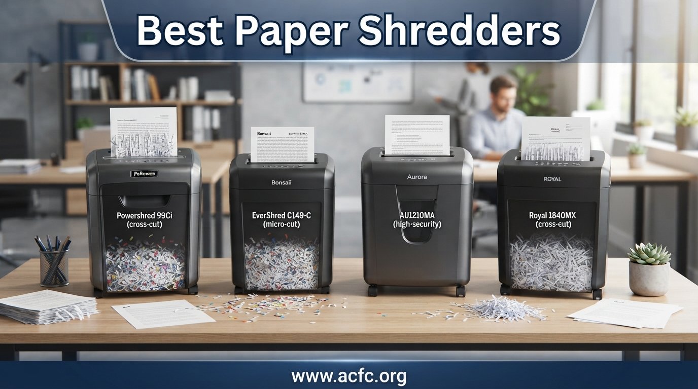 best paper shredders