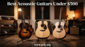 best acoustic guitars under $500