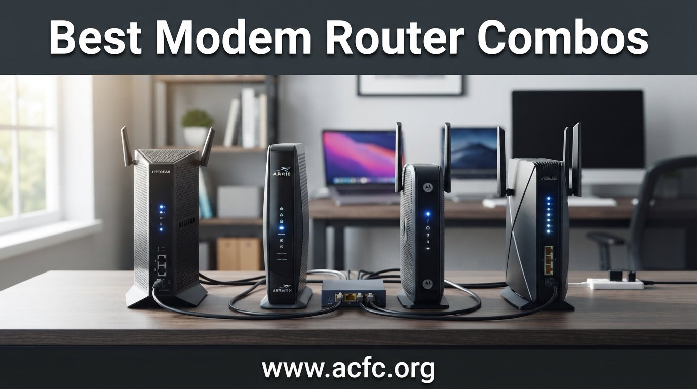 best modem router combos