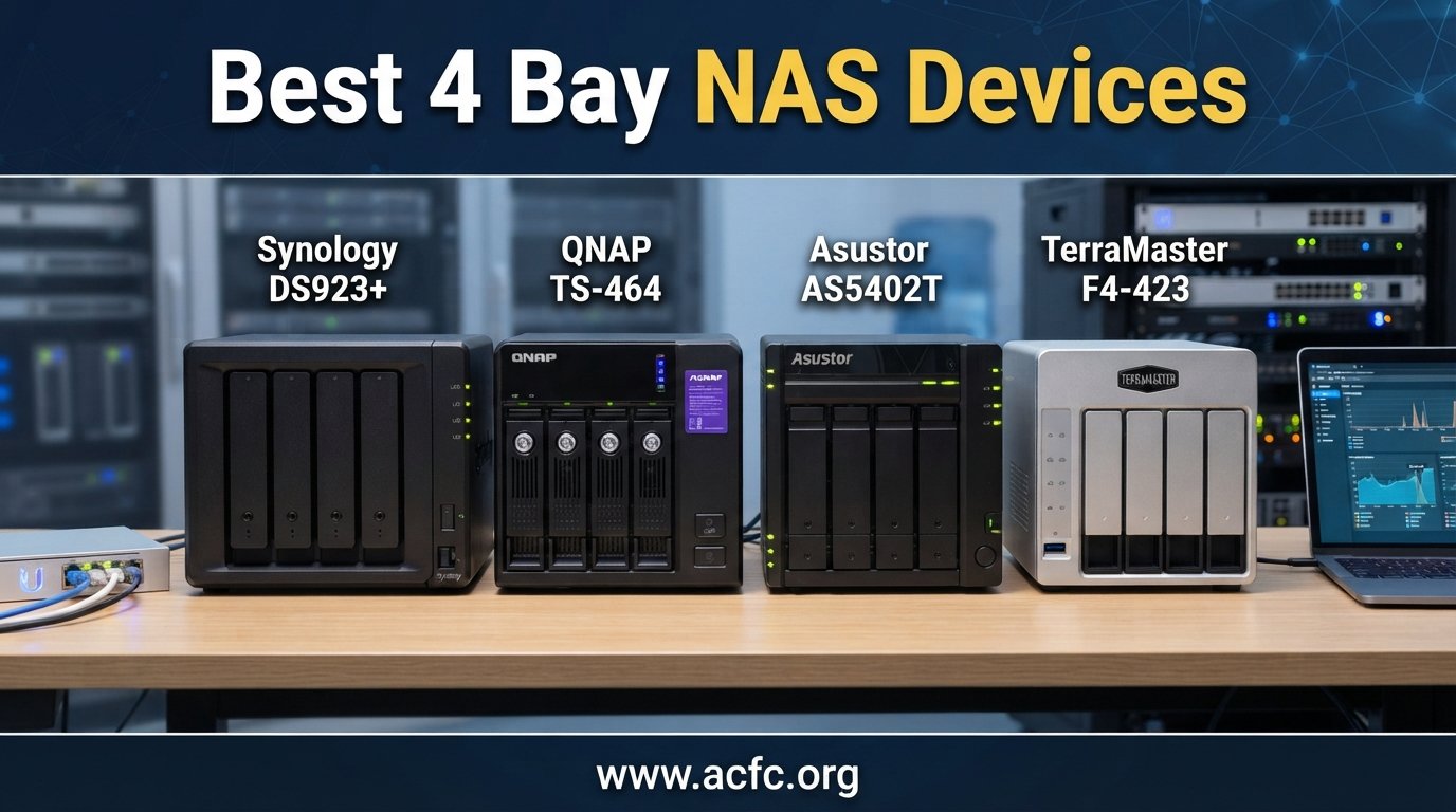 best 4 bay nas devices
