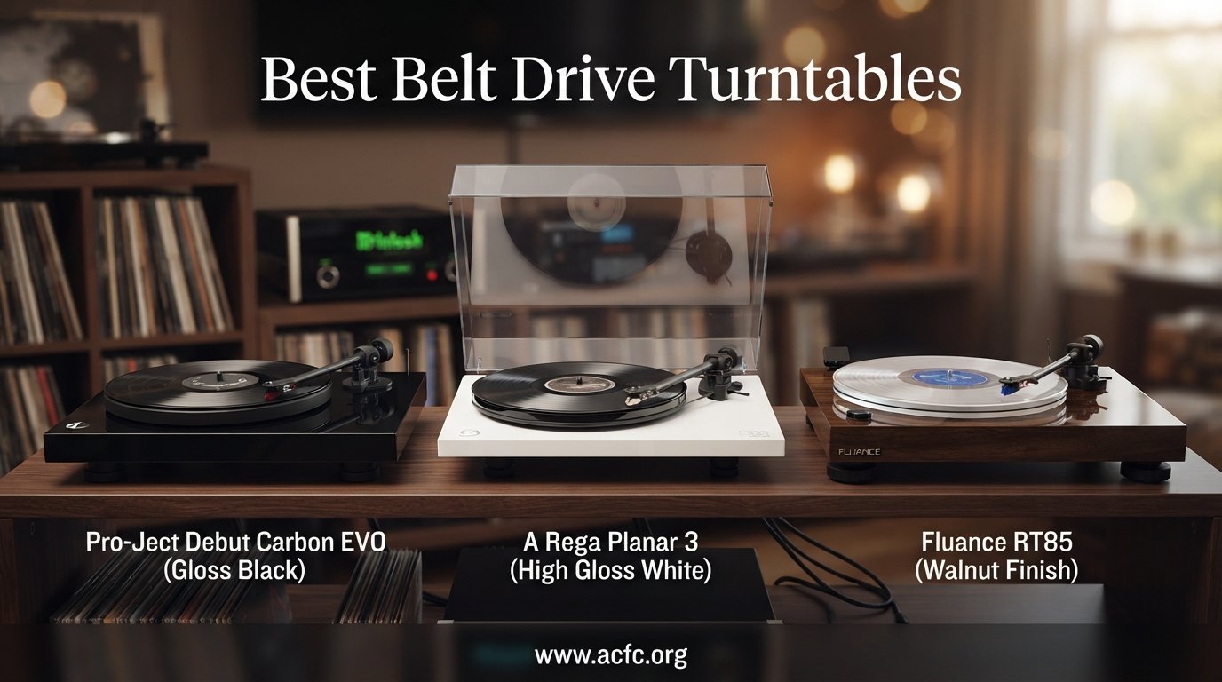 best belt drive turntables