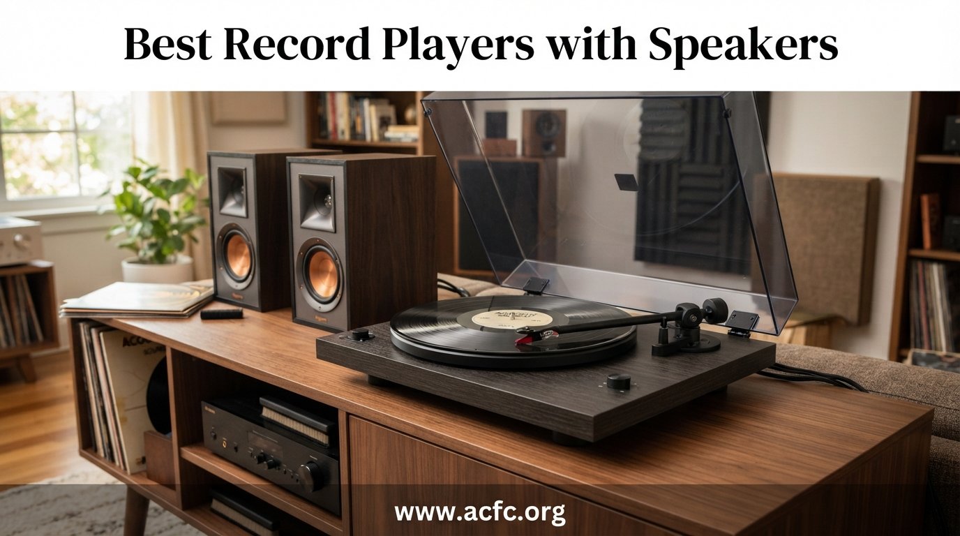best record players with speakers