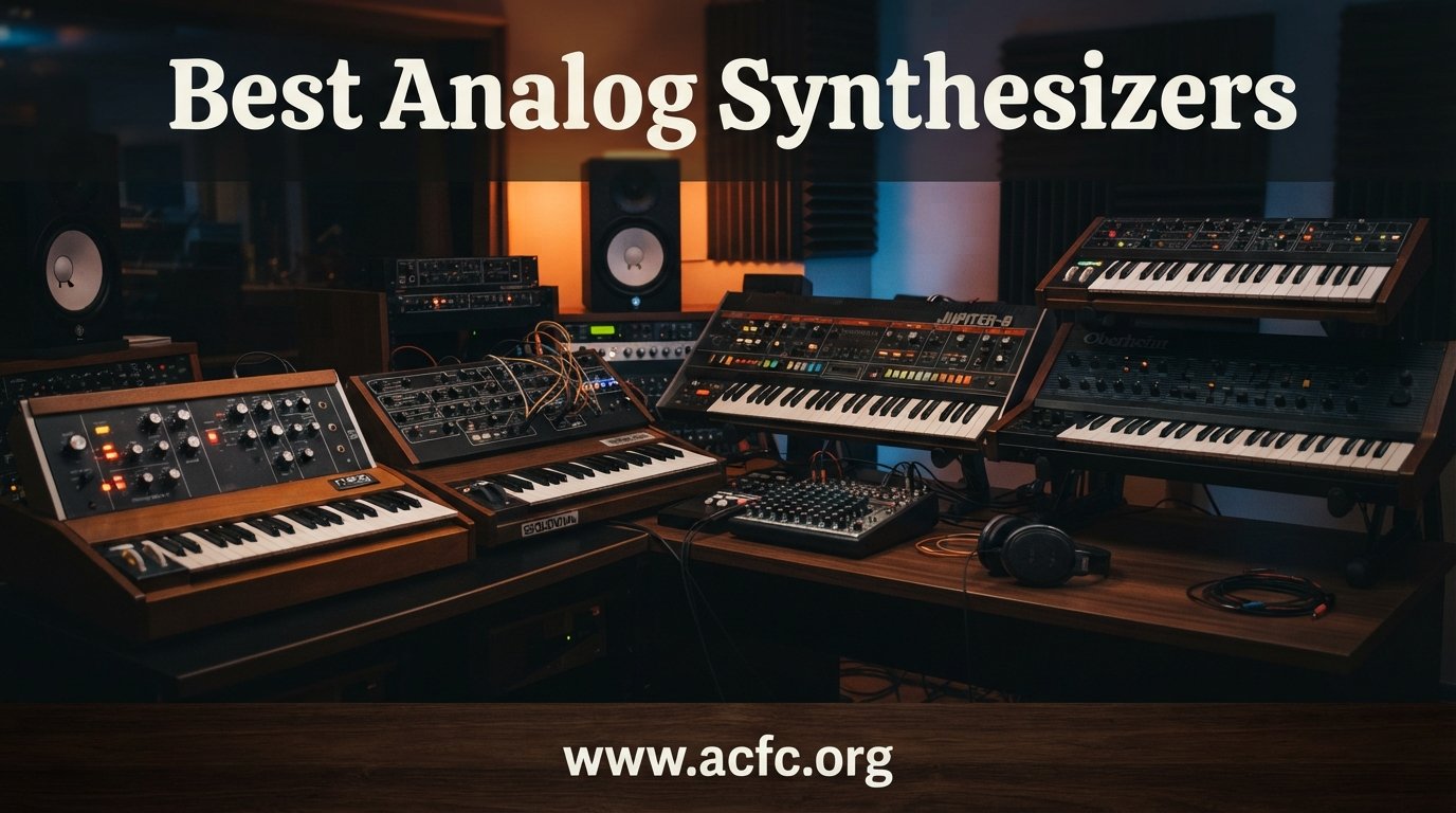 best analog synthesizers