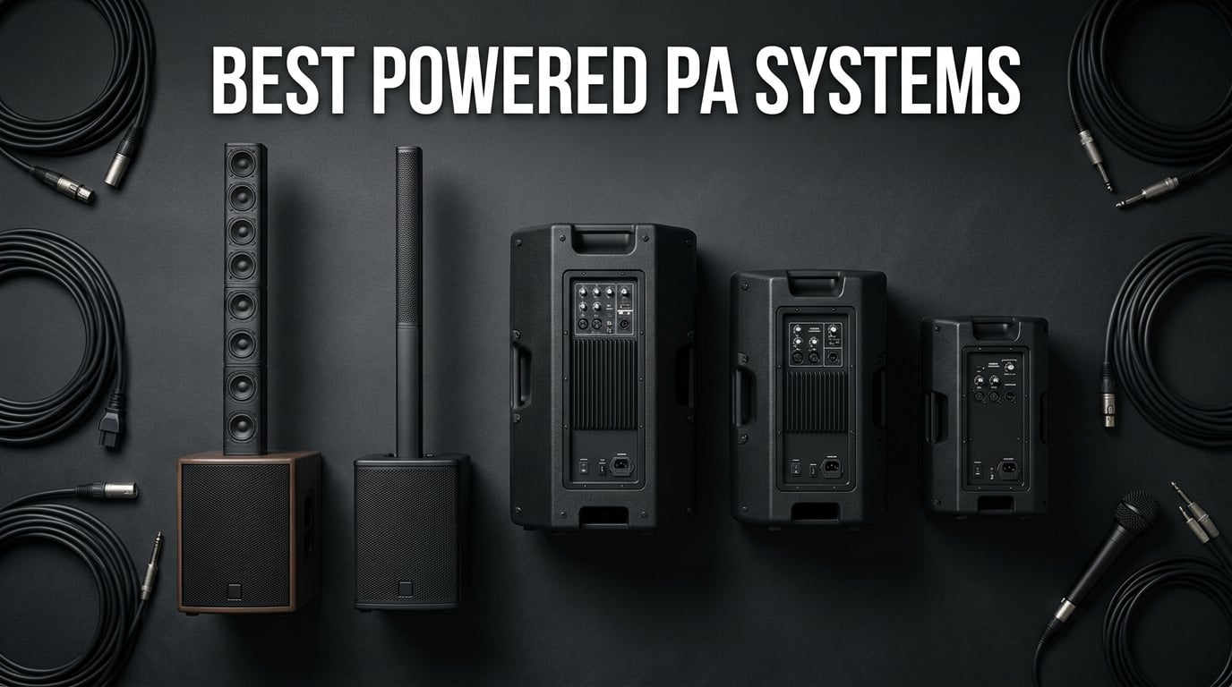 best powered PA systems
