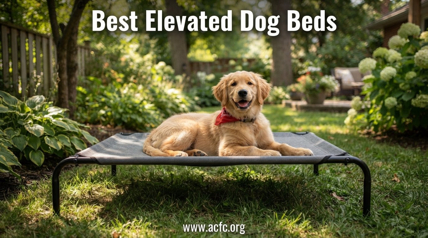 best elevated dog beds