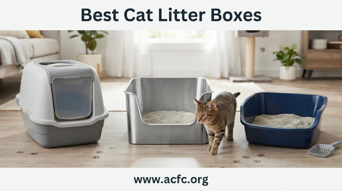 best cat litter boxes