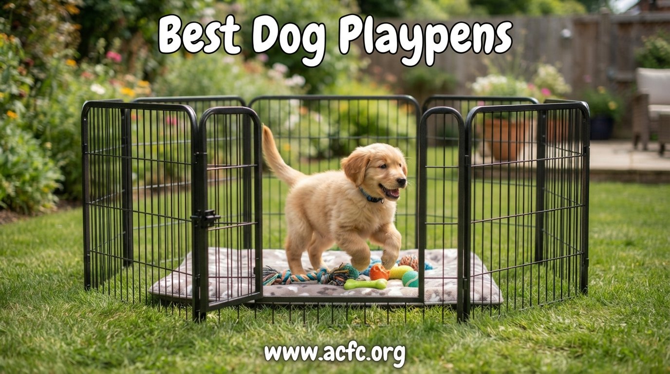 best dog playpens