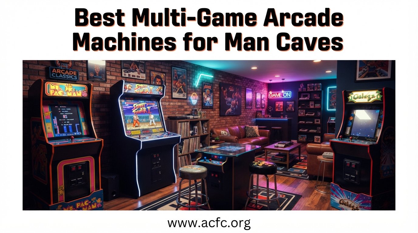 Best Multi-Game Arcade Machines for Man Caves