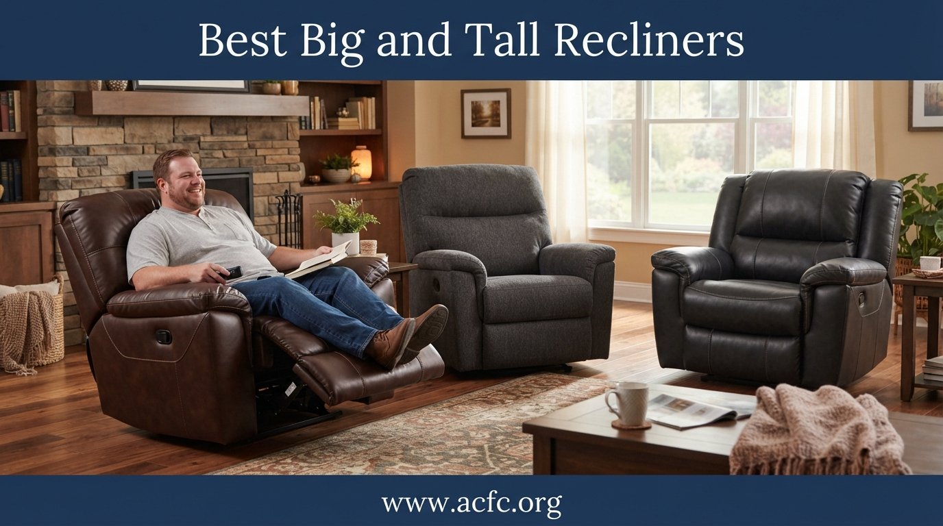 best big and tall recliners
