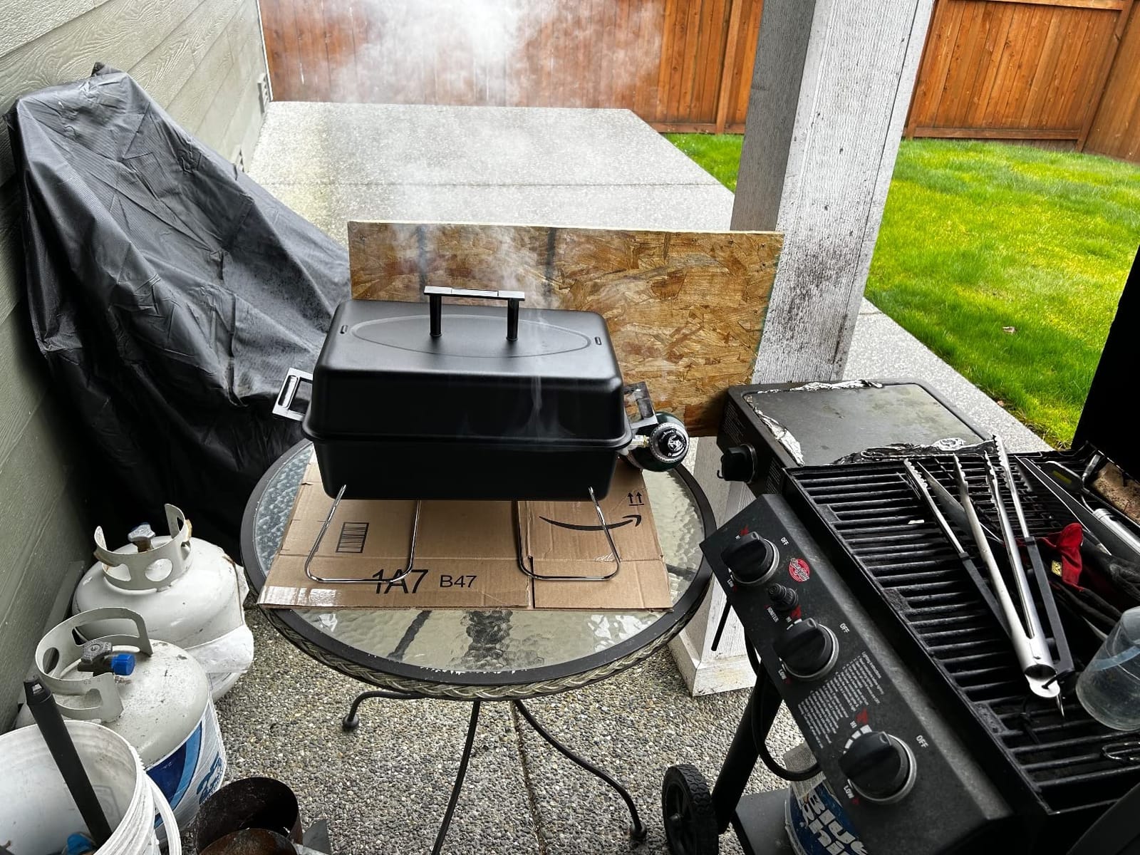 Charbroil Portable Convective 1-Burner Propane Gas Grill customer photo 1