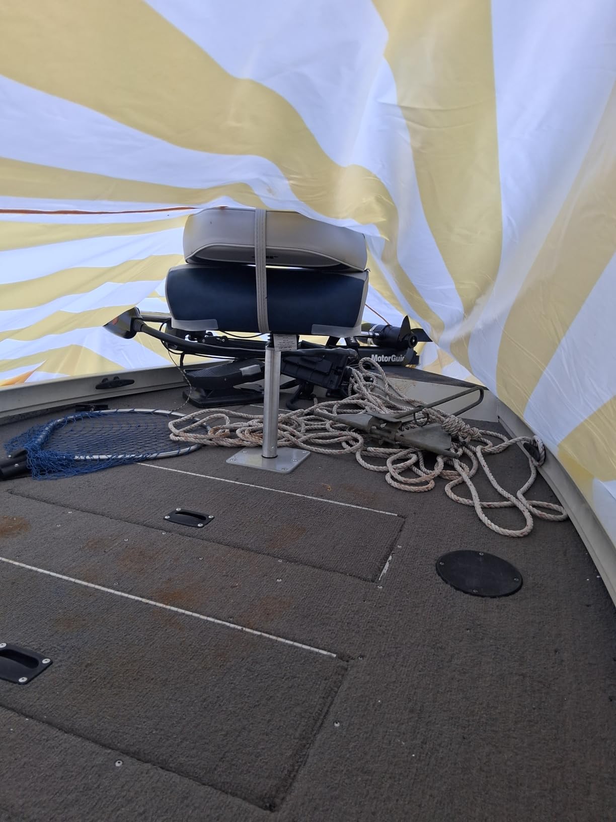 Wise Mid-Back Fishing Boat Seat with Logo customer photo 2