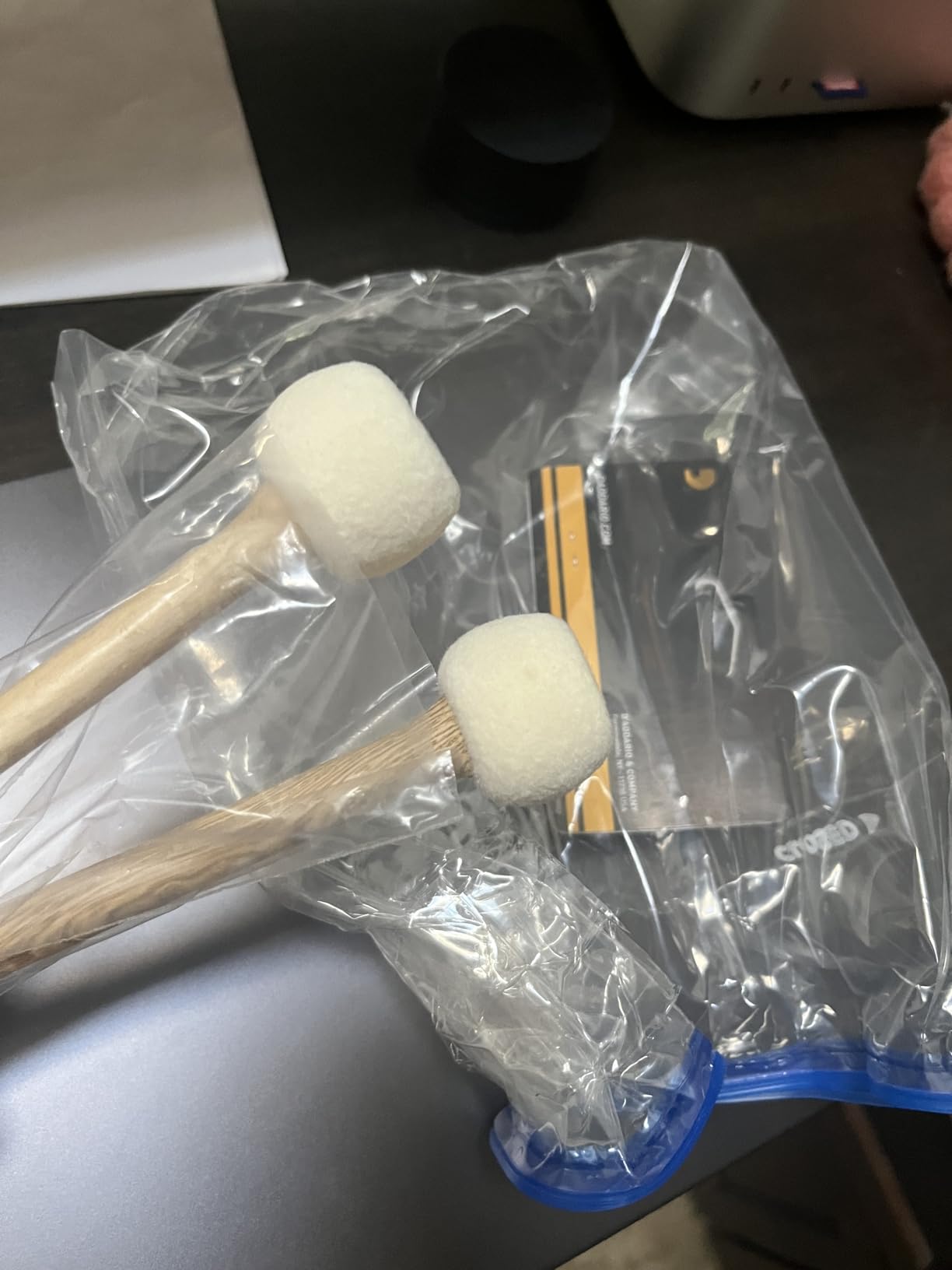 ProMark Drum Mallet - Multi-Purpose Felt Mallet - Soft Felt - For Use with Timpani, Concert Toms and Cymbals customer photo 2