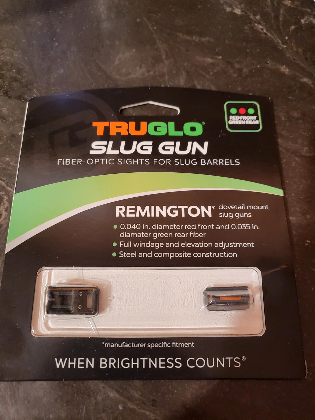 Truglo Slug Gun Fiber-Optic Replacement Dovetail Sight customer photo 1