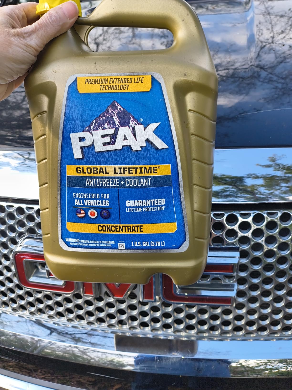 PEAK Global Lifetime Concentrate Antifreeze and Coolant for All Vehicles, 1 Gal. customer photo 1