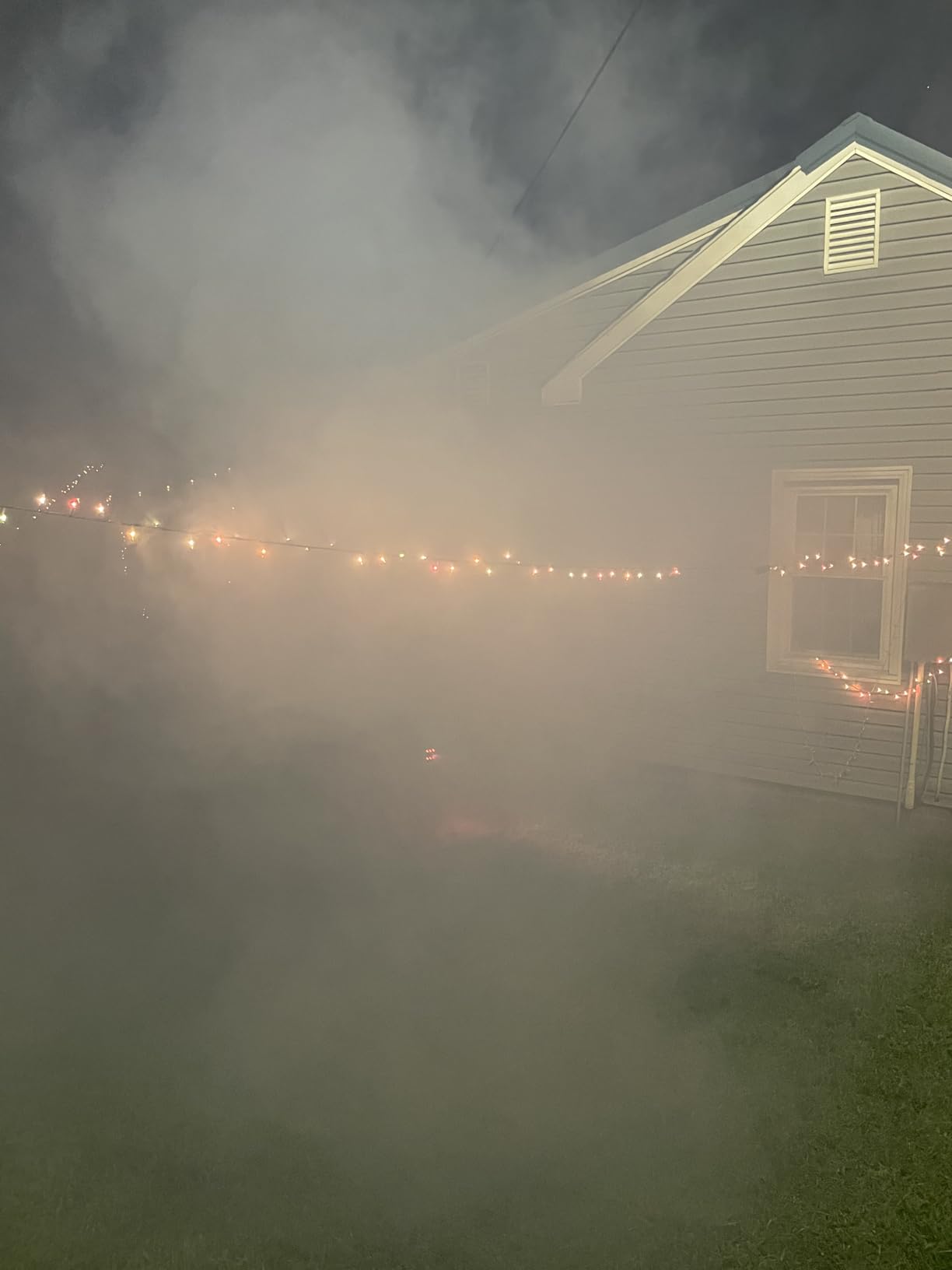 Froggy's Fog Swamp Juice Bottle, Ridiculously Long-Lasting Fog Fluid with 2-3 Hour Hang Time for Professional and Home Haunters, Theatrical Effects, and DJs, 1 Gallon customer photo 1