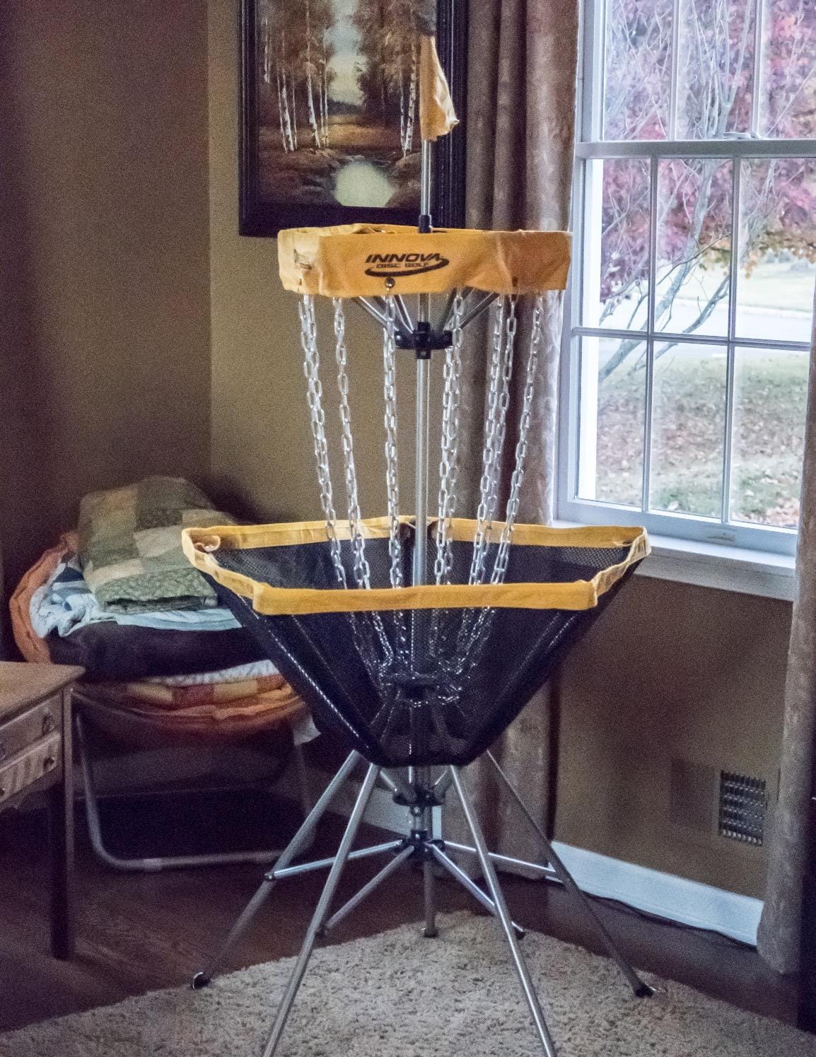 Innova DISCatcher Traveler Target - Portable, Lightweight Disc Golf Basket, Colors May Vary customer photo 1