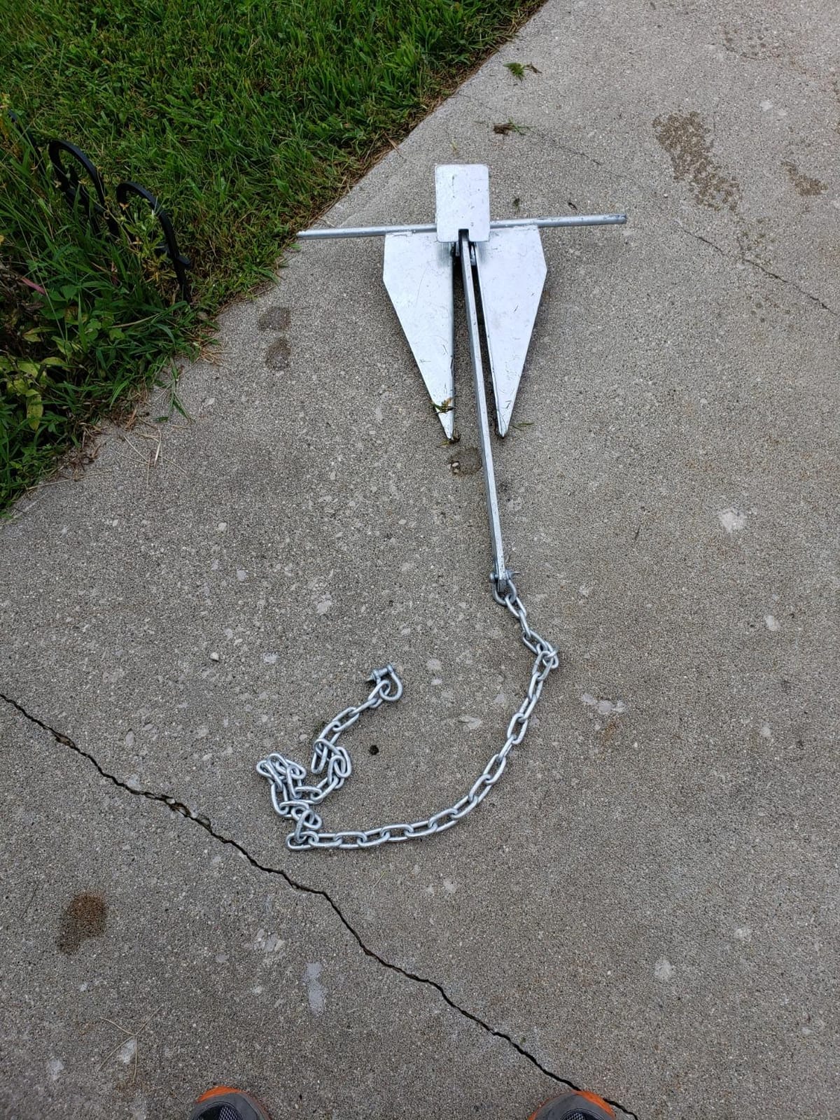 Seachoice Deluxe Anchor - Hot-Dipped Galvanized Steel - Multiple Sizes customer photo 1