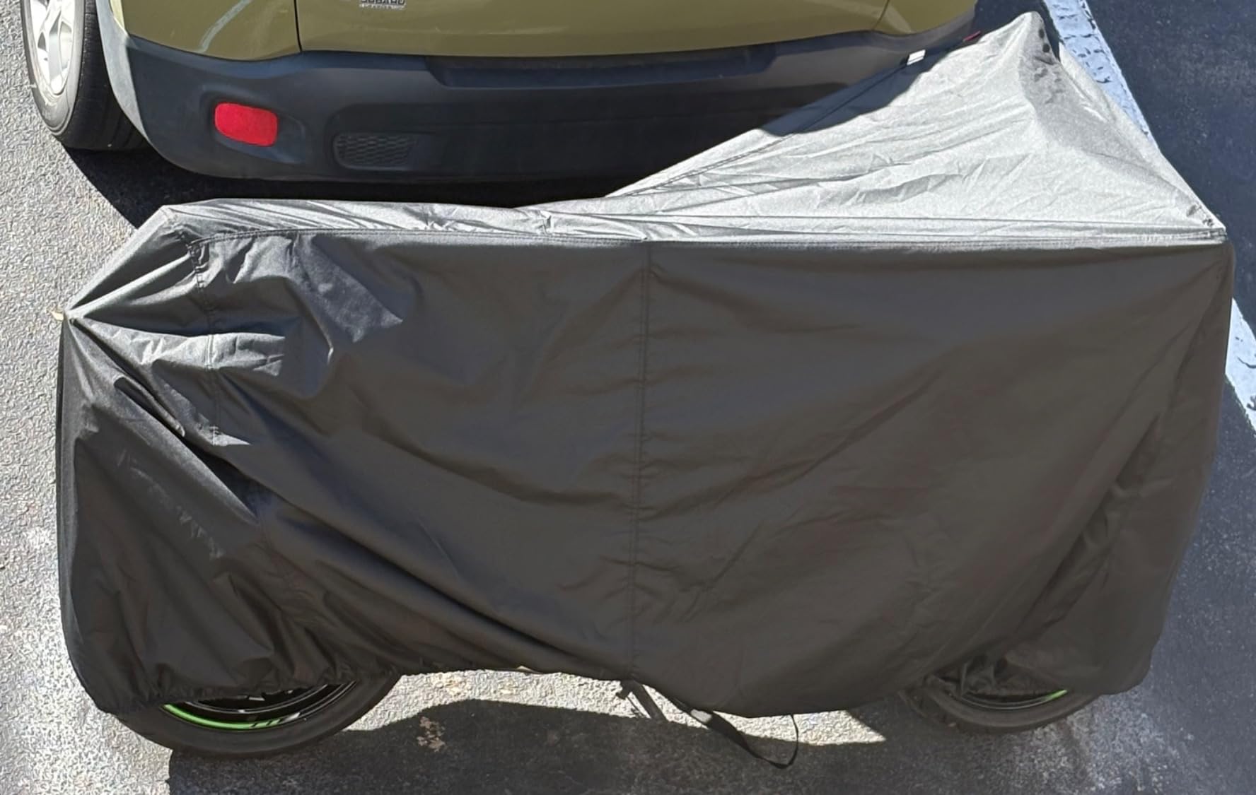 Dowco Guardian 50124-00 WeatherAll Plus Indoor/Outdoor Waterproof Motorcycle Cover, Black, Sportbike customer photo 2