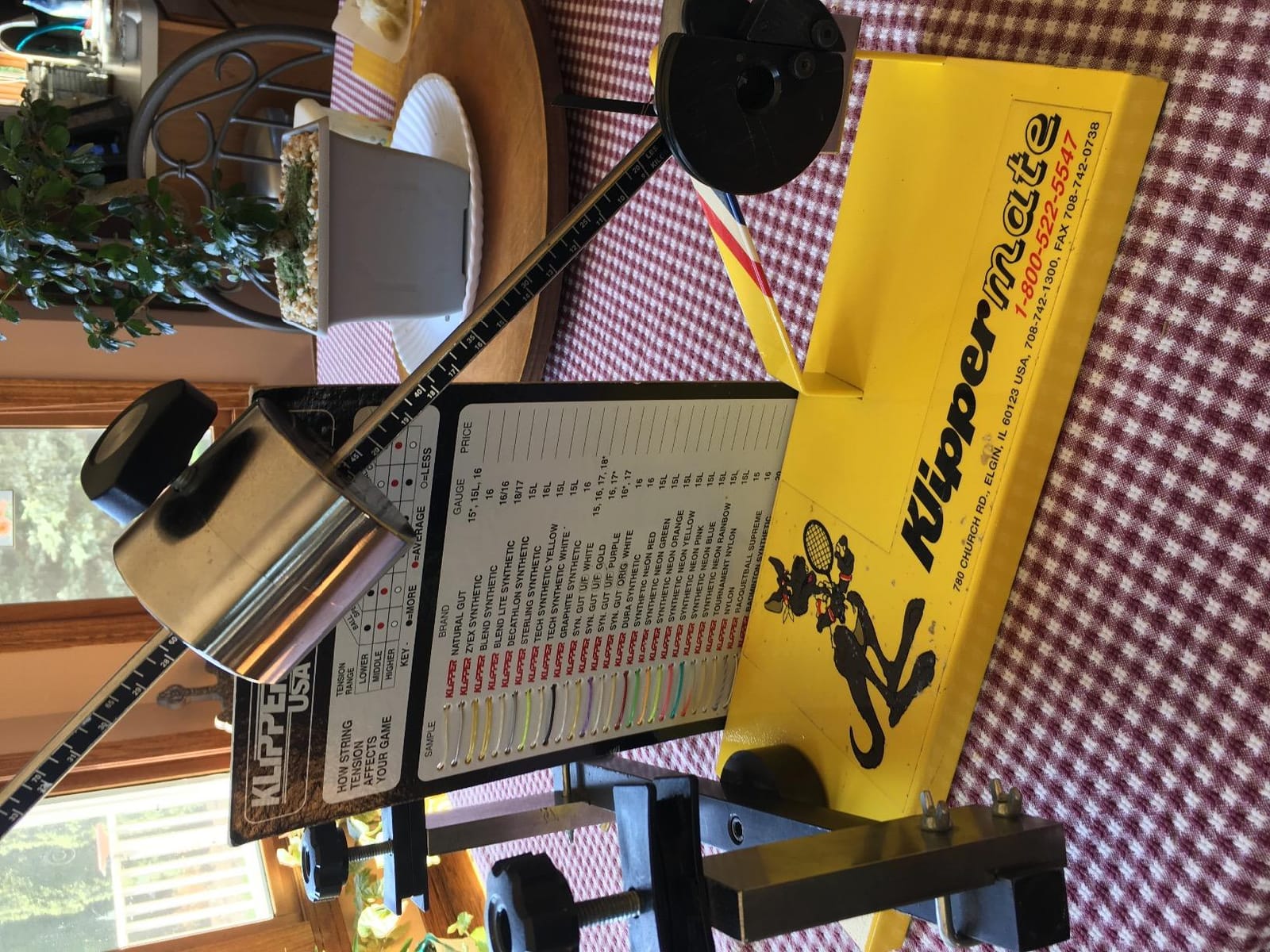 Klippermate Tennis Racquet / Racket Stringer customer photo 1