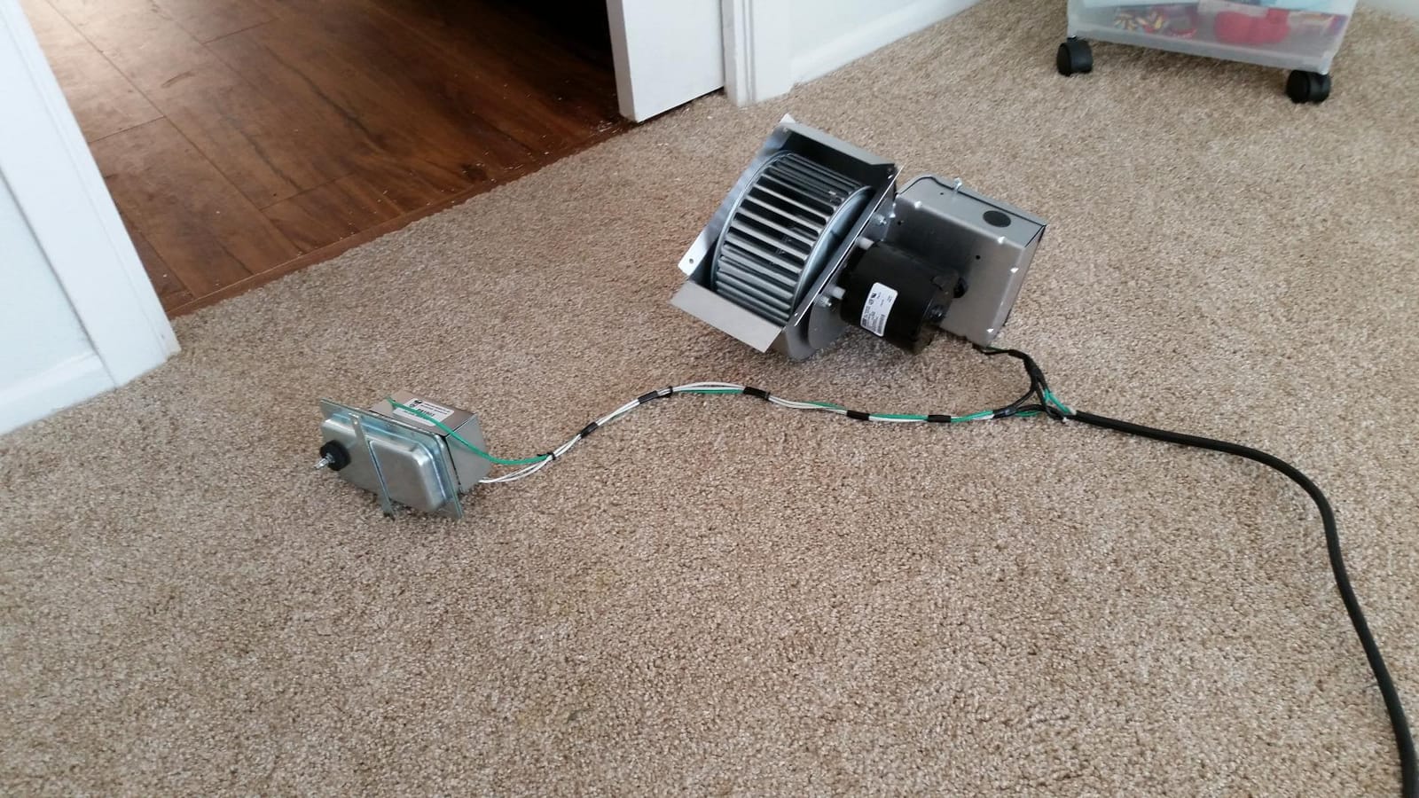 Tjernlund DB-2 Duct Booster Fan for Heating and Cooling Airflow, 275 CFM | Duct booster fan delivers up to 275 CFM to improve heating and cooling airflow in compatible duct systems; verify sizing. customer photo 2