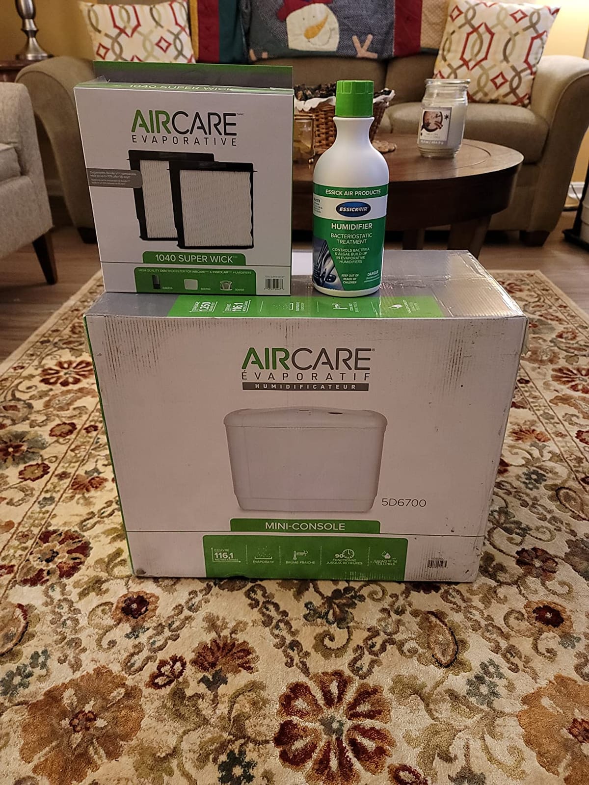 AIRCARE D-Series Small Home/Large Room Humidifier (1,250 sq ft, White) customer photo 2