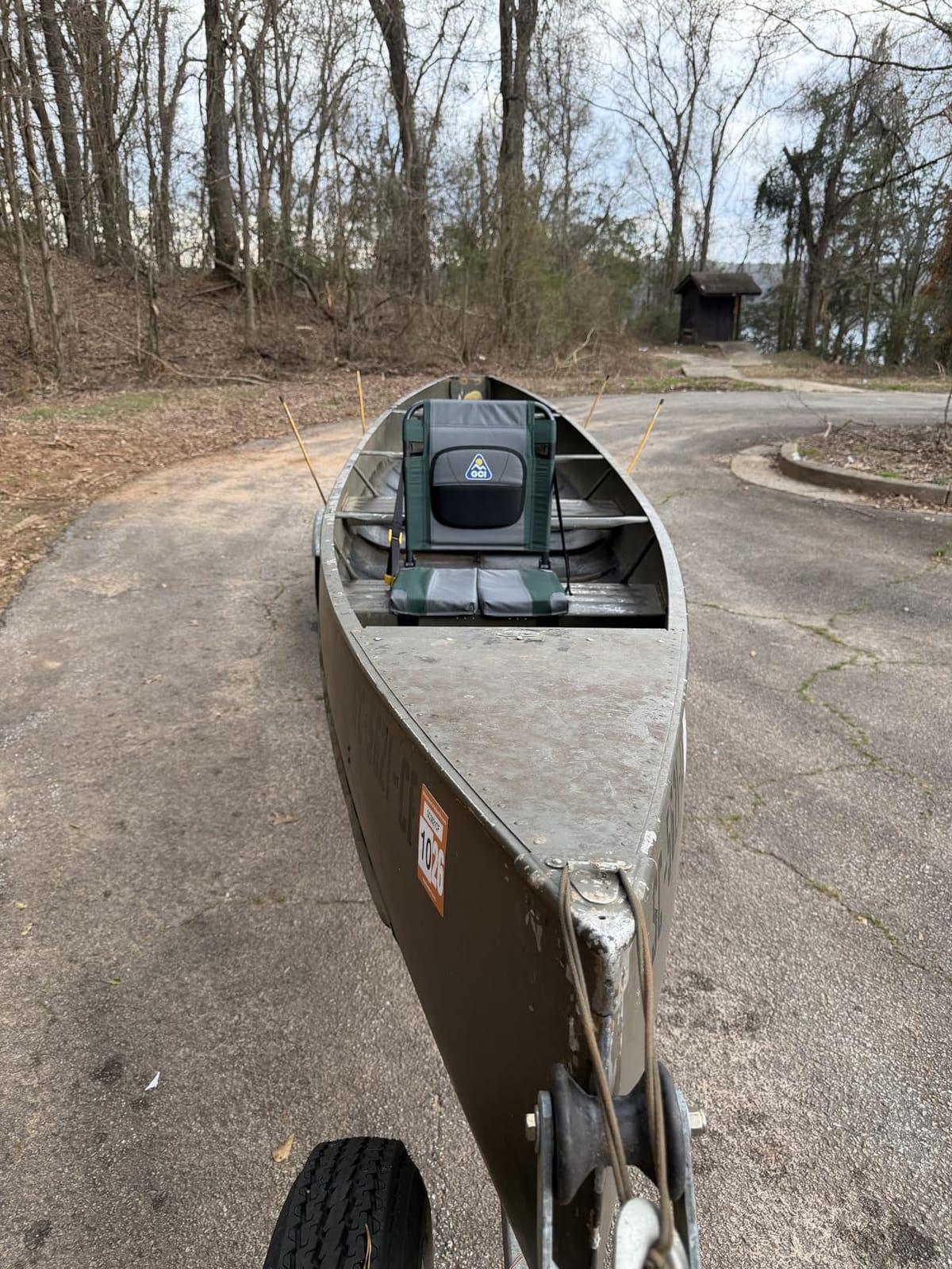 GCI Outdoor SitBacker Adjustable Canoe Seat with Back Support customer photo 2