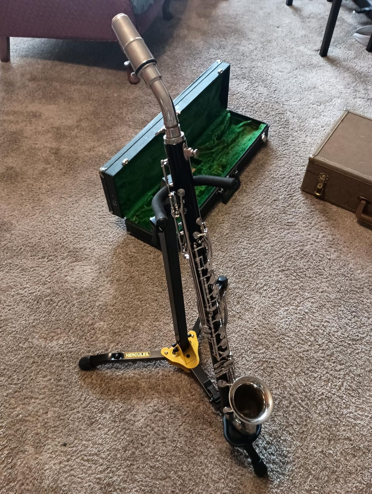 Hercules DS561B Basson/Bass Clarinet Stand customer photo 2