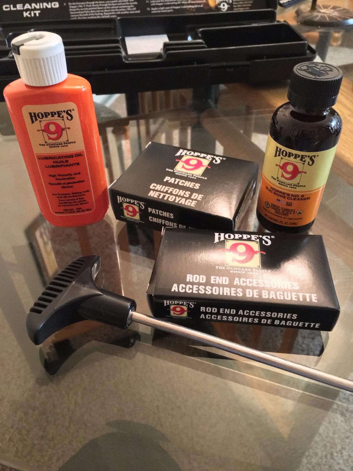 Hoppe's PCO38 No. 9 Cleaning Kit with Aluminum Rod, .38/.357 Caliber, 9mm Pistol customer photo 1