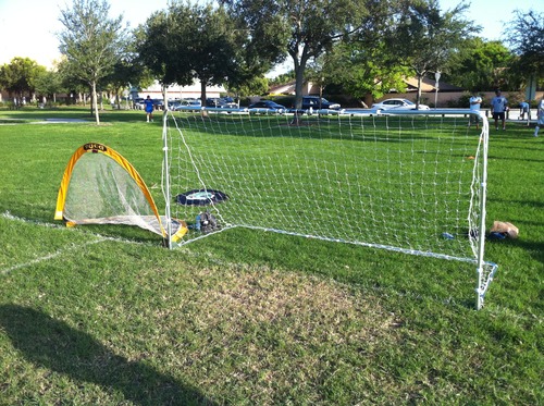 PUGG Pop Up Soccer Goal | Portable Training Set With Knitted Poly Net, The Original Pickup Game Goal, Includes Two Goals & Bag customer photo 2