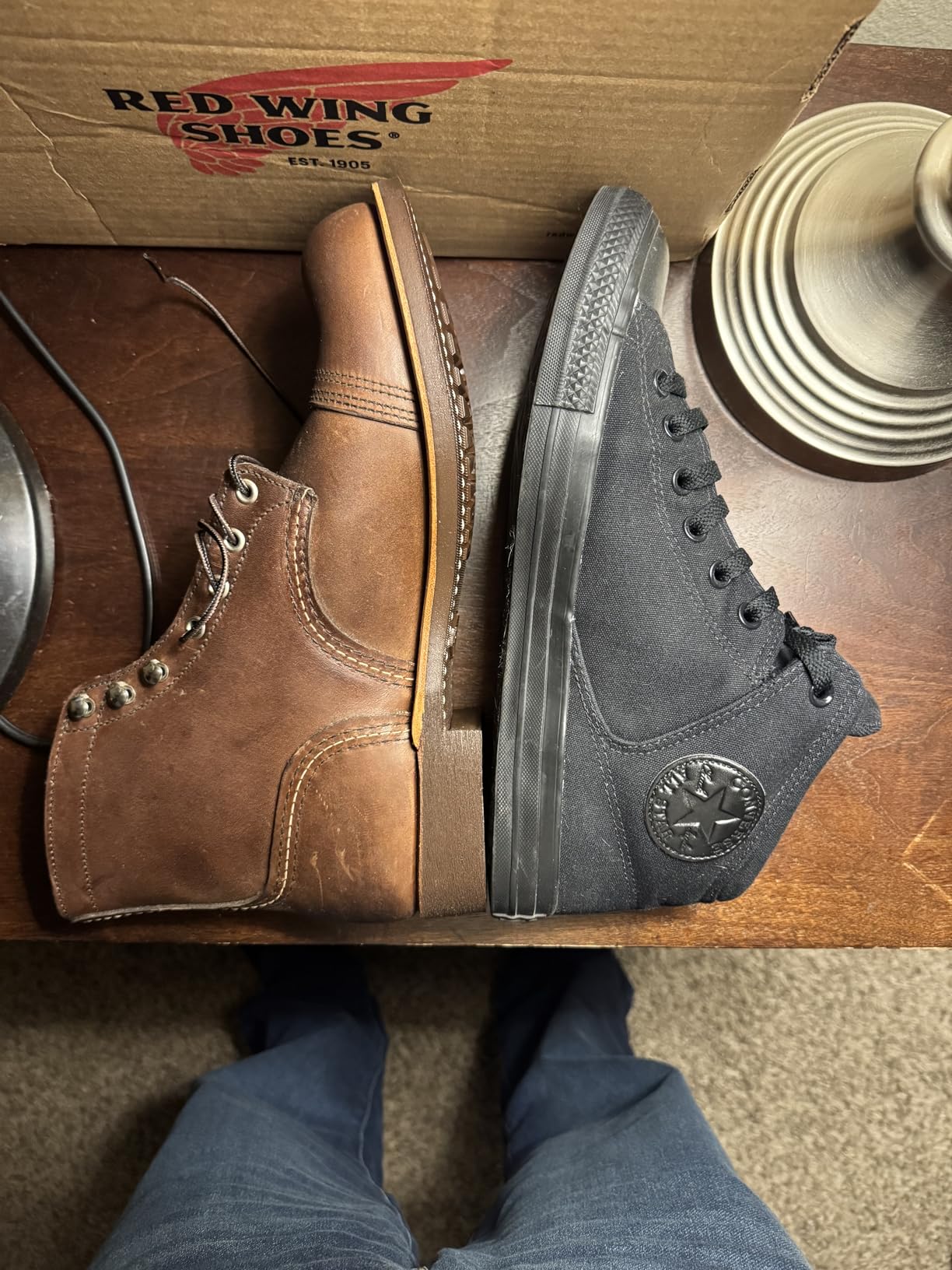 Heritage Iron Ranger Men Boot | Full Grain Leather, Goodyear Welt, Vibram 430 Mini-Lug Outsole customer photo 1