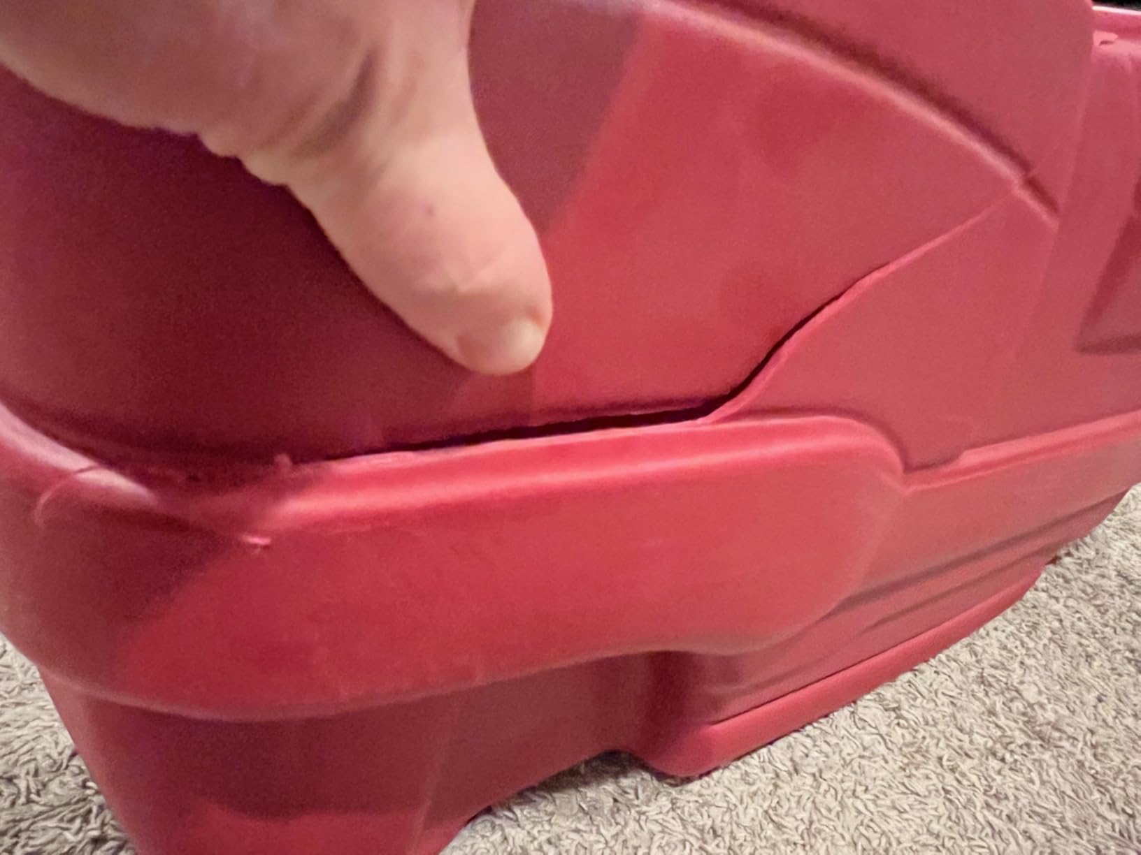 Step2 Neighborhood Wagon, Kids Ride On Toy, Stroller Substitute, Includes Seat Belts, Made of Durable Plastic, Max Weight 75 lbs., For Toddlers 1.5-5 Years Old, Red customer photo 1
