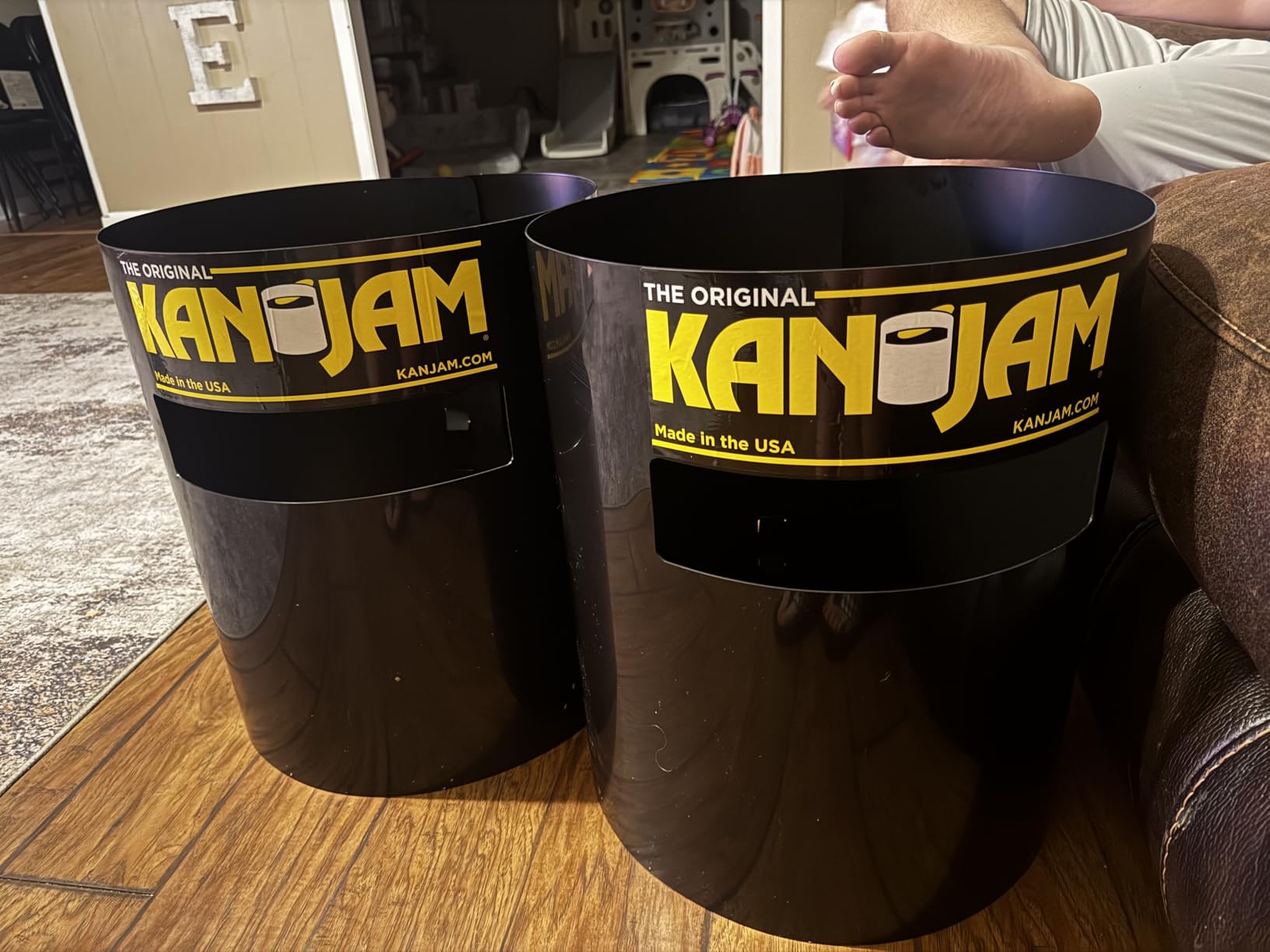 Kan Jam Disc Toss Game - American Made Outdoor Game for The Backyard, Beach, Park, Tailgates - Original, Illuminate, Pro, Travel Edition, and Carry Bag Only customer photo 1