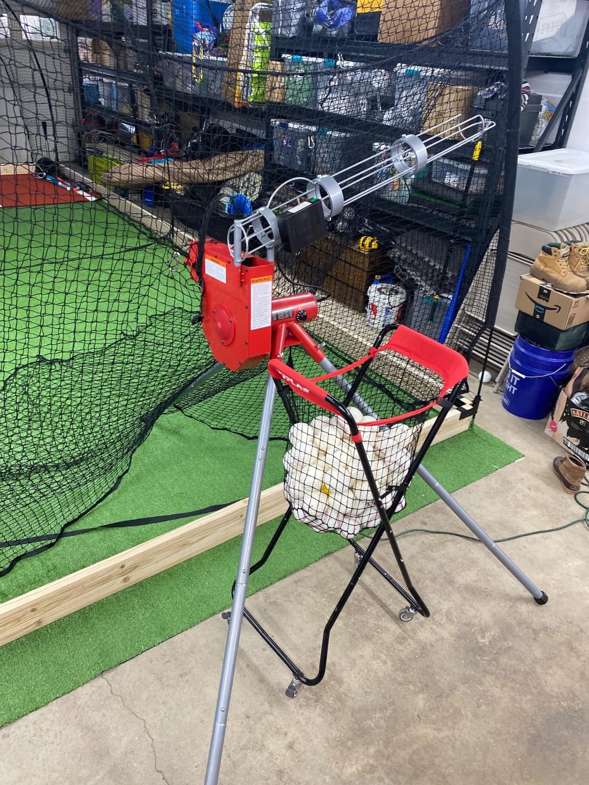 Heater Sports Heavy-Duty Baseball Pitching Machine W/Bonus Ball Feeder - Accurate & Adjustable Pitching Machine for Kids, Teens, and Adults customer photo 2