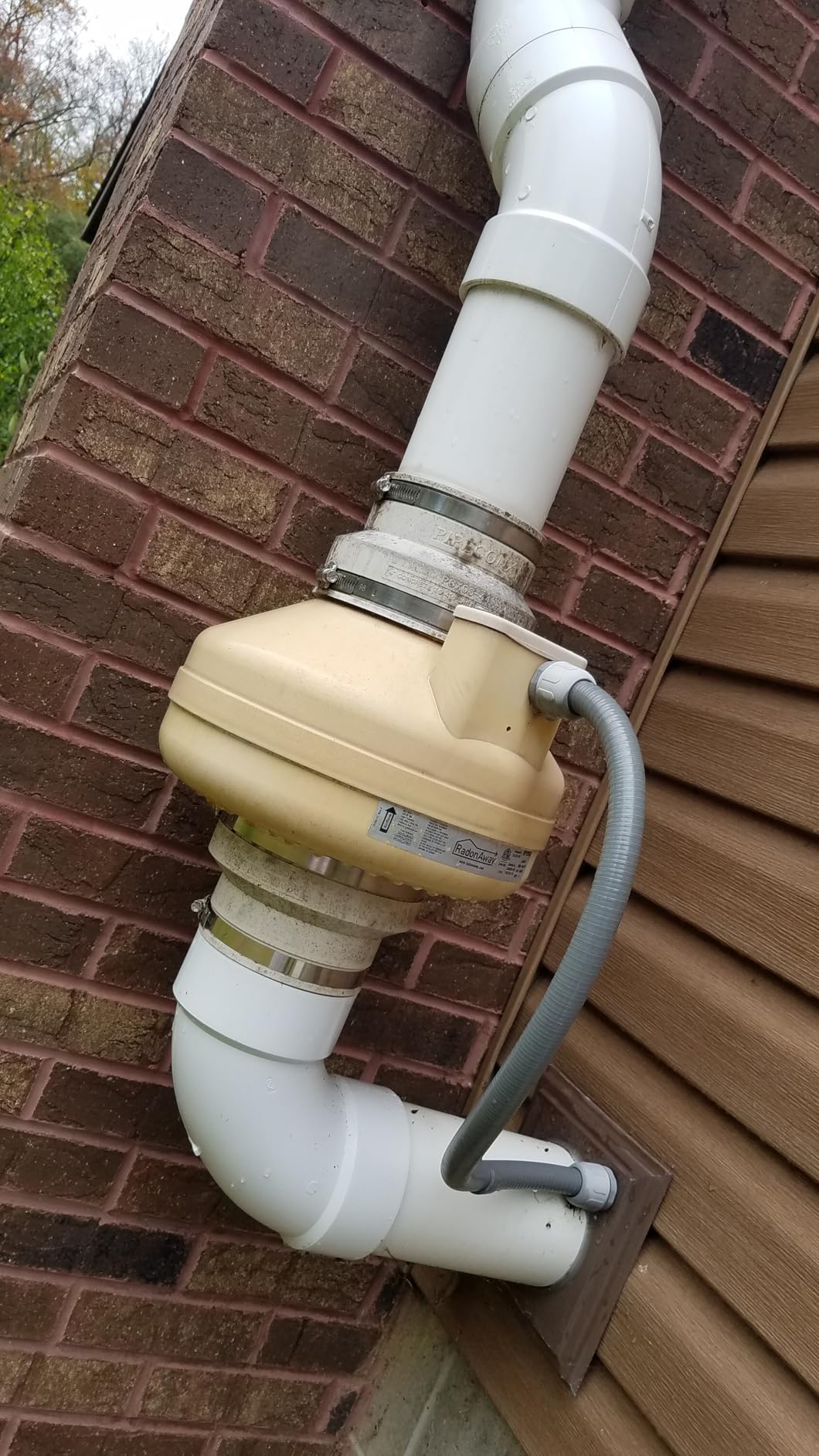 RadonAway 23032-1 RP260 Radon Mitigation Fan, 6
