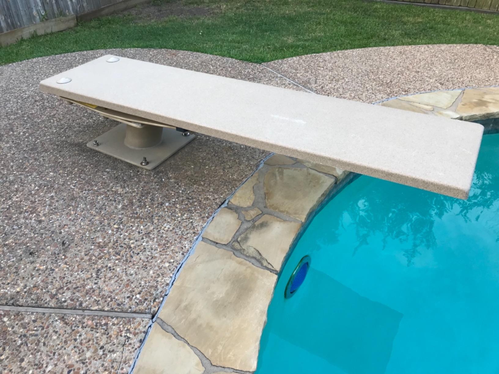 S.R. Smith 66-209-596S2 Frontier III Replacement Diving Board, 6-Feet, Radiant White customer photo 2