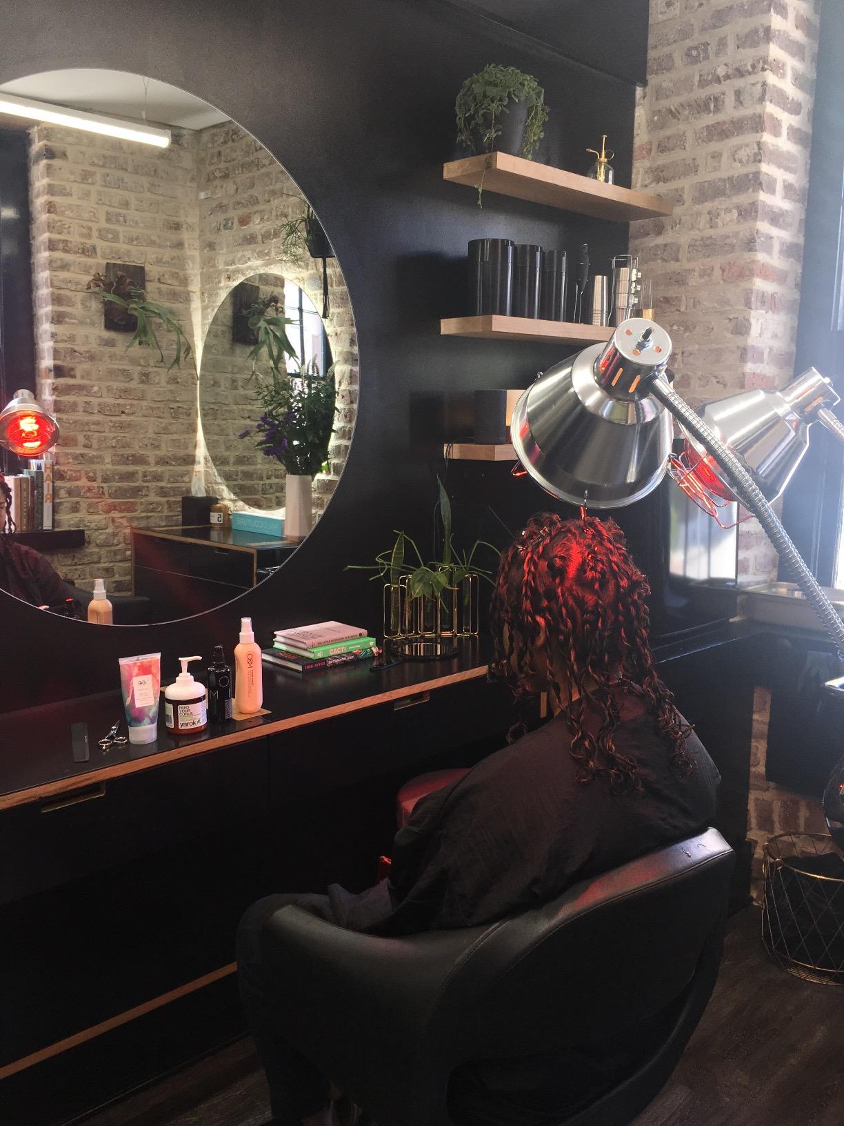 Pibbs DL957 Dual Head Infrared Hair Processing Lamp 500W | Chrome Adjustable Arms, Protective Bulb Cages, 5-Star Rolling Base, Independent Heat, For Salon Color, Highlights And Perms customer photo 1