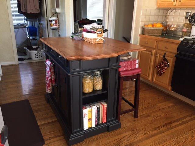homestyles Americana Black Kitchen Island customer photo 1