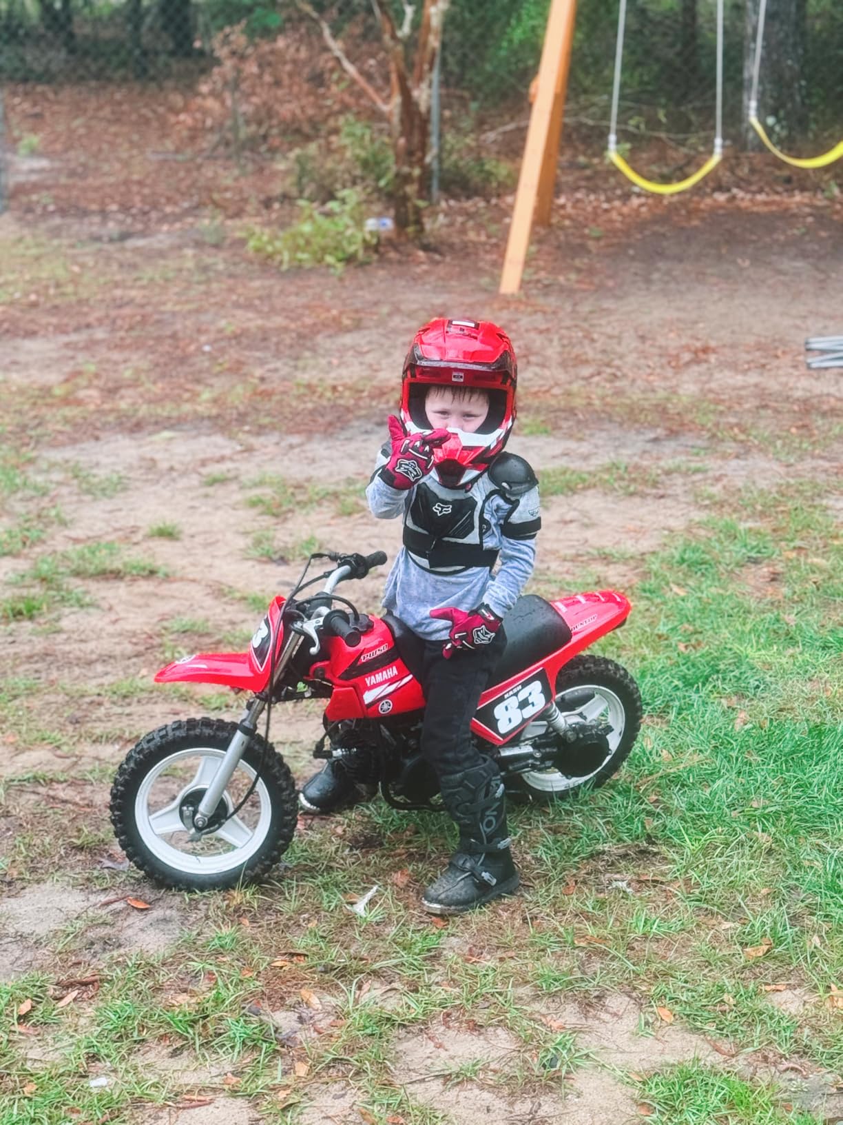 Fox Racing Youth Peewee Titan Motocross Roost Deflector customer photo 1