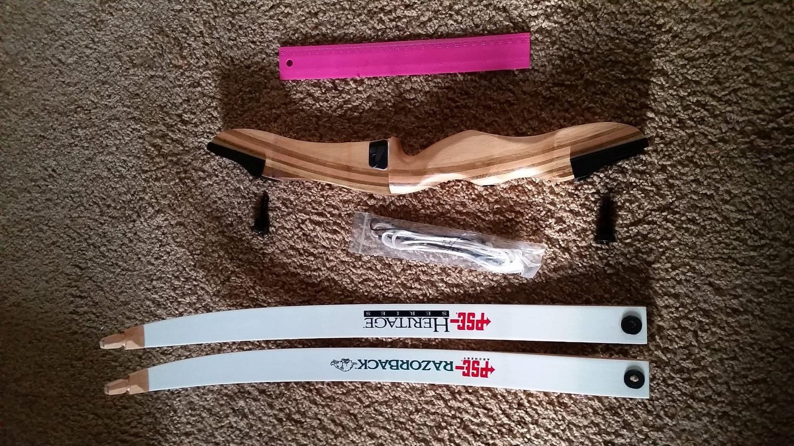 PSE Archery Razorback Traditional Takedown Recurve Recreational Shooting Bow customer photo 2