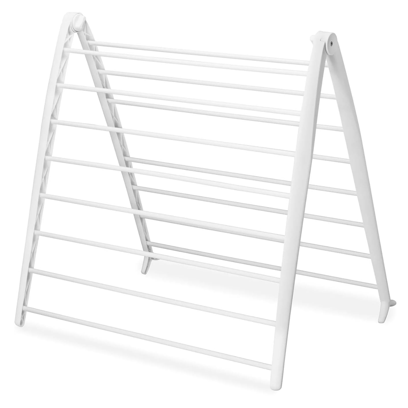 Honey-Can-Do Heavy-Duty Gullwing Clothes Drying Rack, 50 lb, White customer photo 2