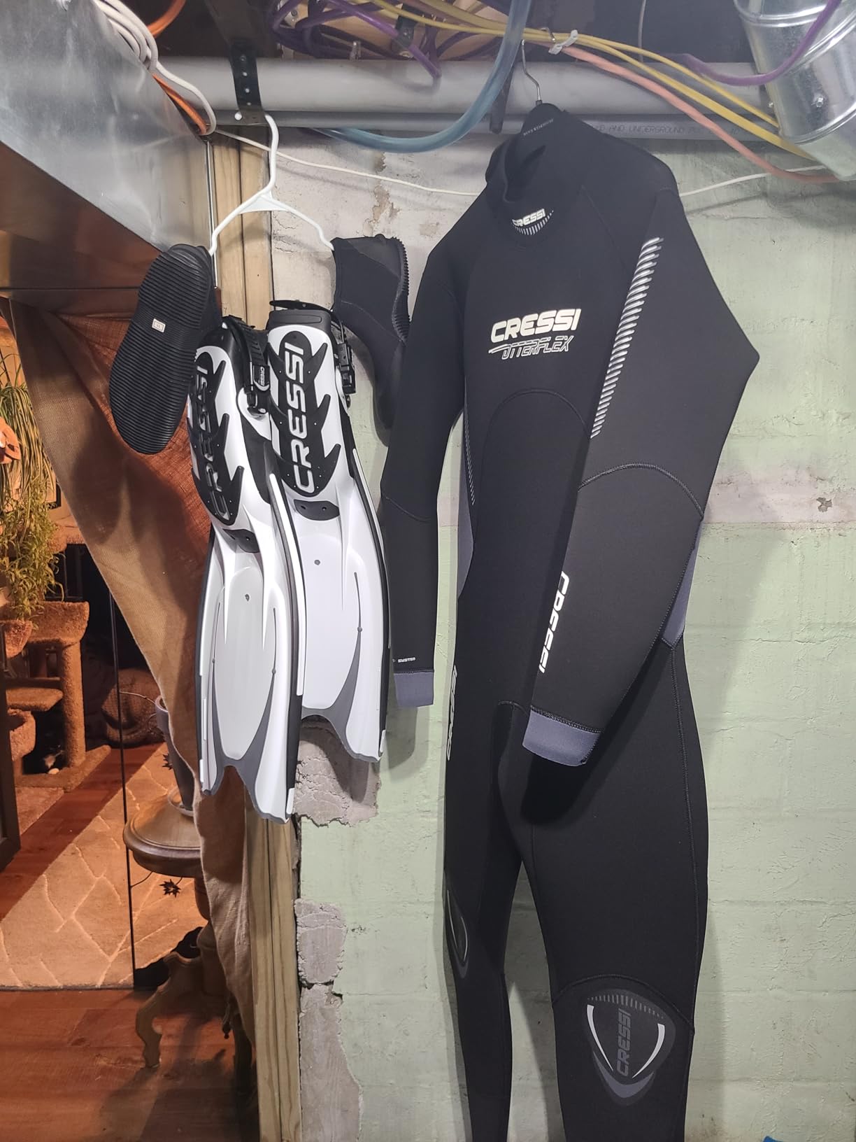Cressi Adult Powerful Efficient Open Heel Scuba Diving Fins | Frog Plus: made in Italy customer photo 1