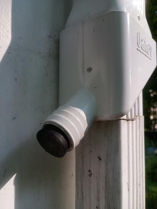 Oatey Mystic Rainwater Collection System, 2 in. x 3 in., White customer photo 2
