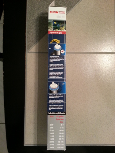 EHEIM Jager Aquarium Thermostat Heater 100W (Pack of 1) customer photo 1