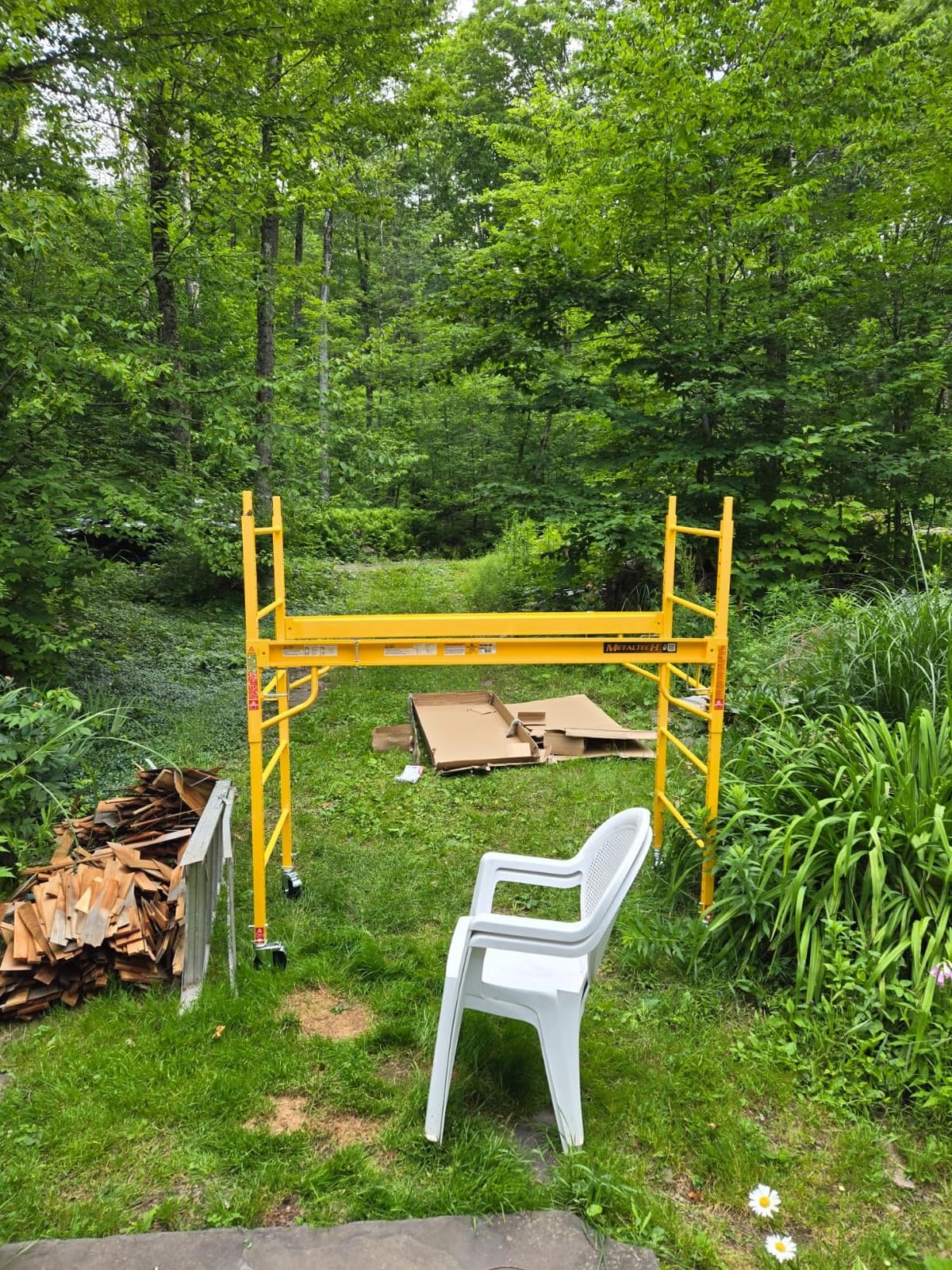 Metaltech Multipurpose 6' Baker-Style Scaffold - 1,000-Lb. Capacity, Steel, Model# I-CISC customer photo 1