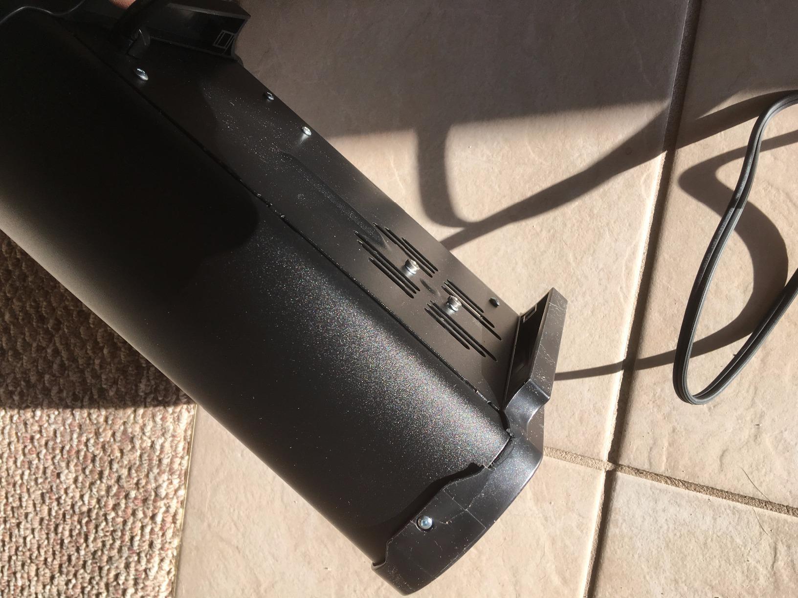 Caframo True North Heater. Low Profile, Quiet, Powerful Heater for Work and Home. Black, 11.25