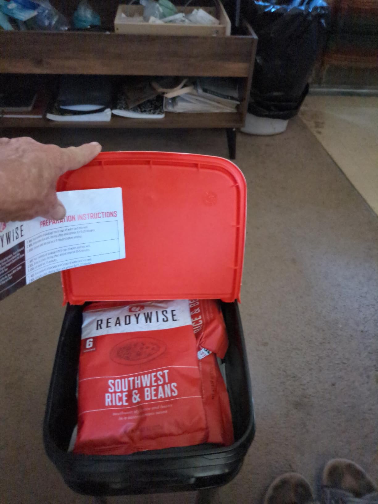READYWISE Emergency Survival Food Supply Favorite Sample Bucket 120 Serving customer photo 1