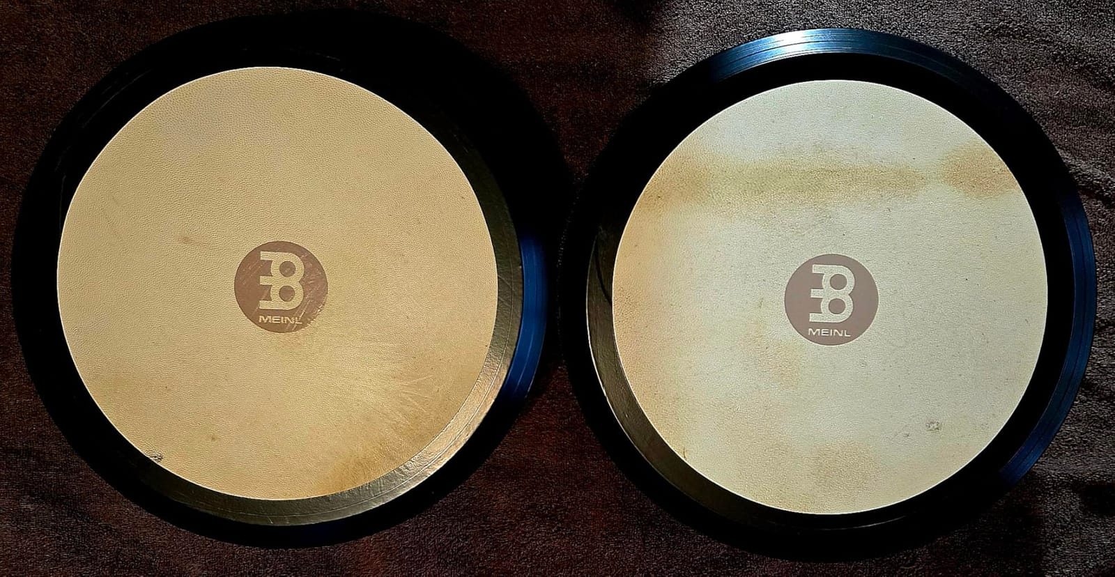 Meinl Percussion 14 Inch Frame Drum, Extra Deep Shell Irish Bodhran - Goat Skin Head, Brown Burl, 2-YEAR WARRANTY (FD14IBO) customer photo 1